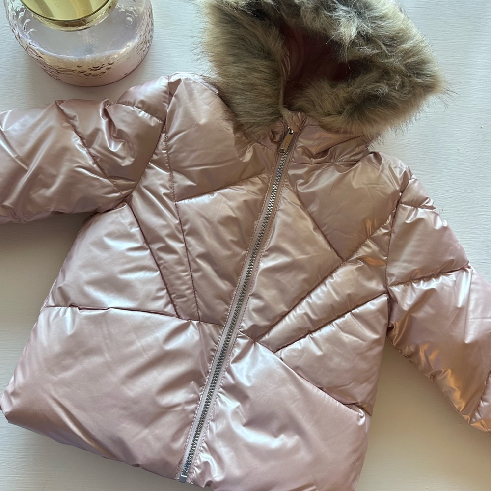 Sam Edelman Girls’ Puffer Jacket - Picture 8 of 15